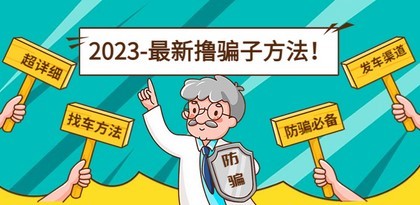 最新反撸骗子方法日赚200+【16个找车方法+发车渠道】视频+文档(2月3日更新)